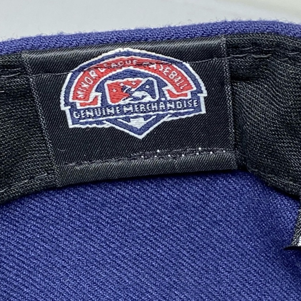 New Era 59Fifty Hagerstown Suns MD MiLB Hat Sz 7 Retired Logo Navy Baseball Cap - Picture 12 of 14